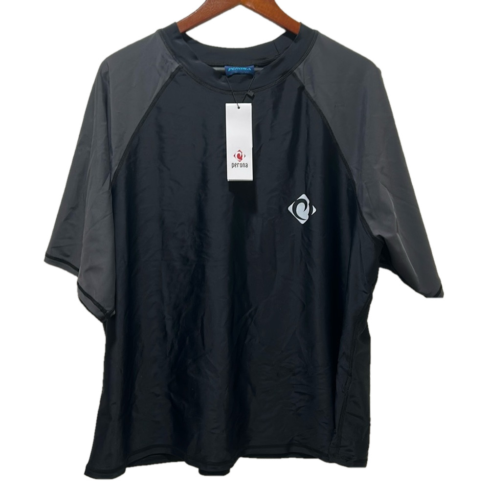 PERONA men’s black top size 4X NWT